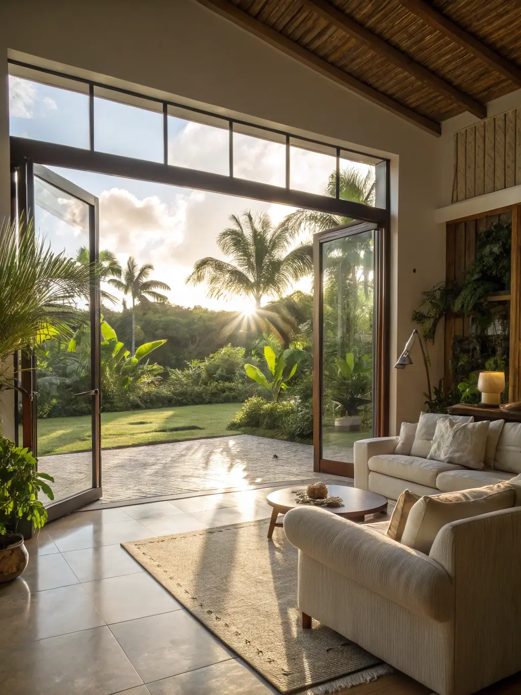 A short, cinematic video tour of a luxury vacation rental, emphasizing its unique amenities and the overall guest experience.